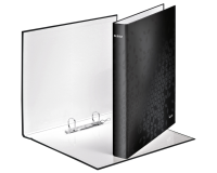 Classeur Leitz WOW A4 Maxi 2 anneaux méc-D 25mm noir