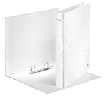 Classeur Leitz WOW A4 Maxi 2 anneaux méc-D 25mm blanc