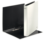 Classeur Leitz WOW A4 Maxi 2 anneaux méc-D 25mm blanc