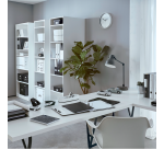 Classeur Leitz WOW A4 Maxi 2 anneaux méc-D 25mm blanc