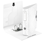 Leitz WOW Active 180° Lever Arch File A4 80mm PP White