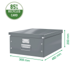 Leitz Click & Store WOW Aufbewahrungsbox 369x200x482mm gelb