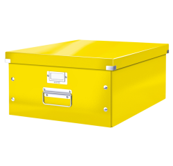 Boîte de rangement Leitz Click & Store WOW 369x200x482mm jaune
