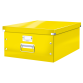 Boîte de rangement Leitz WOW Click & Store 369x200x482mm jaune