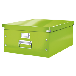 Boîte de rangement Leitz WOW Click & Store 369x200x482mm vert