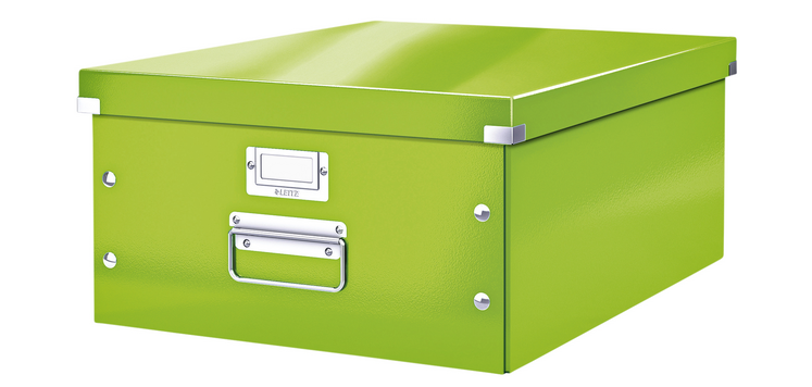 Boîte de rangement Leitz Click & Store WOW 369x200x482mm vert