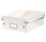 Boîte à compartiments Leitz Click & Store WOW carton recyclé 220x100x282mm blanc