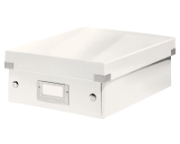 Sorteerbox Leitz WOW Click & Store 220x100x282mm gerecycled karton wit