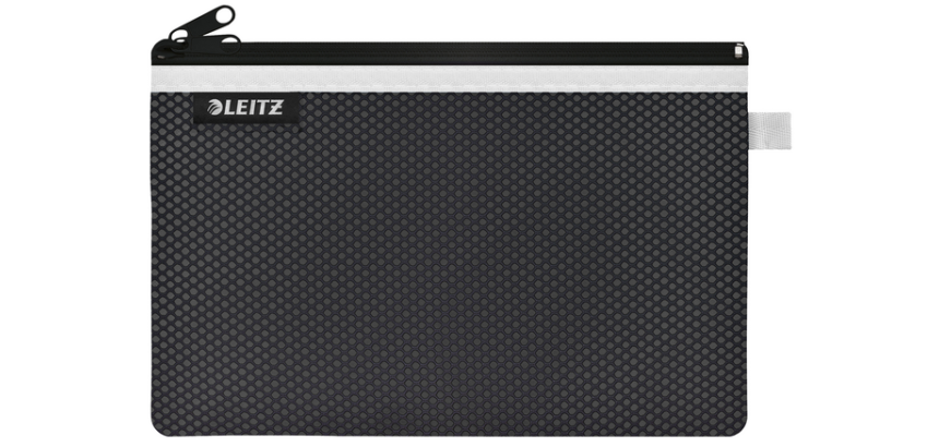 Leitz WOW Folder, L, 2 compartments, black