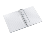 Leitz WOW A5 Spiral Notebook Ruled 160 Pages Blue