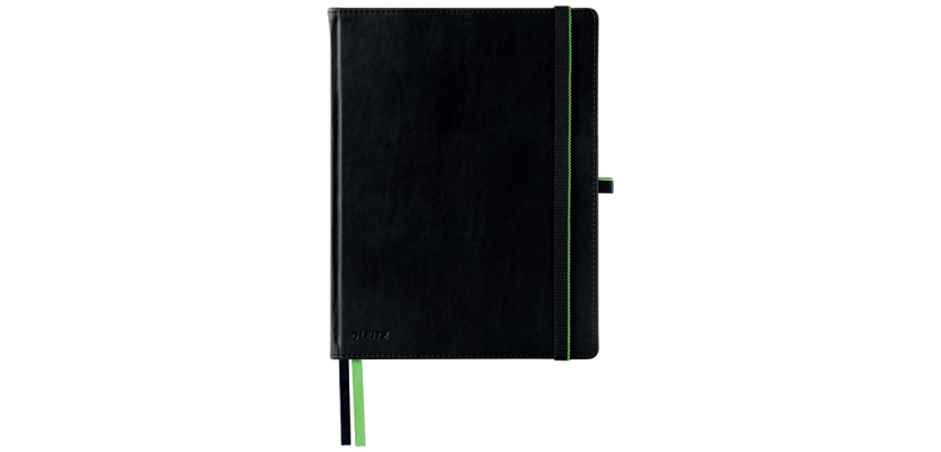Leitz Complete Notebook 187x242mm lined 160 pages 100g black