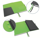 Notitieboek Leitz Complete 187x242mm lijn 160 pagina's 100gr zwart