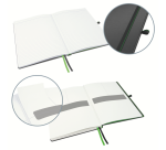 Notitieboek Leitz Complete 187x242mm lijn 160 pagina's 100gr zwart