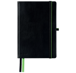 Cahier Leitz Complete A5 ligné 160 pages 100g noir