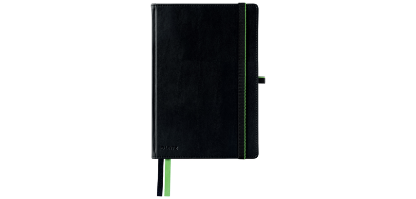 Leitz Complete A5 Lined Notebook 160 Pages 100g Black