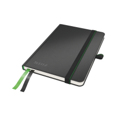 Cahier Leitz Complete A6 ligné 160 pages 100g noir