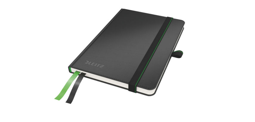 Leitz Complete Notizbuch A6 liniert 160 Seiten 100g schwarz