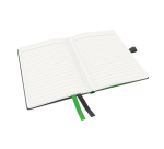 Cahier Leitz Complete A6 ligné 160 pages 100g noir