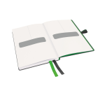 Cahier Leitz Complete A6 ligné 160 pages 100g noir