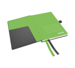 Cahier Leitz Complete A6 ligné 160 pages 100g noir