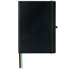 Notitieboek Leitz Complete A4 lijn 160 pagina's 100gr zwart