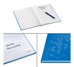 Cahier Leitz WOW A4 ligné 160 pages 90g bleu