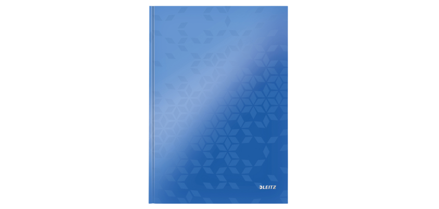 Cahier Leitz WOW A4 ligné 160 pages 90g bleu