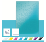Cahier Leitz WOW A4 ligné 160 pages 90g menthe