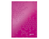 Leitz WOW Notizbuch A5 liniert 160 Seiten 90g rosa