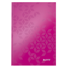 Cahier Leitz WOW A5 ligné 160 pages 90g rose