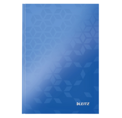 Cahier Leitz WOW A5 ligné 160 pages 90g bleu