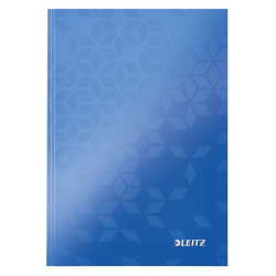 Cahier Leitz WOW A5 ligné 160 pages 90g bleu