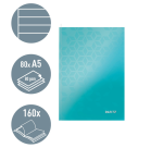 Leitz WOW Notebook A5 Ruled 160 Pages 90g Mint