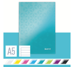 Leitz WOW Notebook A5 Ruled 160 Pages 90g Mint