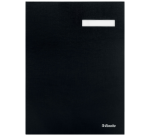 Vloeiboek Esselte 6210 karton 20 tabbladen zwart
