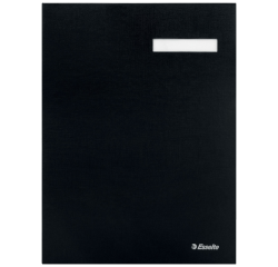 Vloeiboek Esselte 6210 karton 20 tabbladen zwart