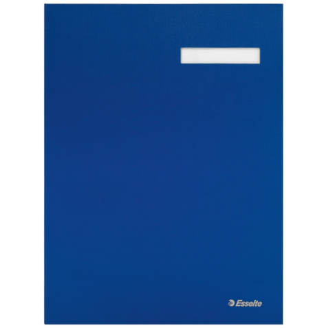 Parapheur Esselte carton 20 intercalaires bleu