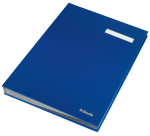 Parapheur Esselte carton 20 intercalaires bleu