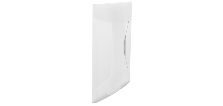 Esselte Vivida Elastic Folder A4 3 Flaps PP White