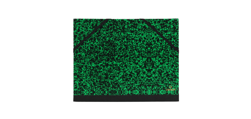 Tekenmap Canson Studio 260x330mm elastieksluiting groen