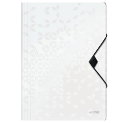En_carpeta leitz wow gomas solapas polipropileno din a4 color blanco
