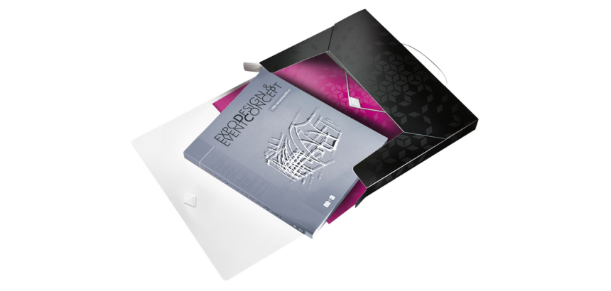 Leitz WOW boîte de classement ft A4, noir