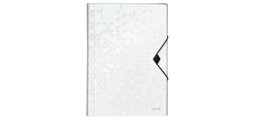 Trieur Leitz WOW 6 intercalaires PP blanc