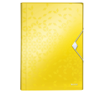 Leitz WOW Sortierer für A4 6 Fächer PP gelb