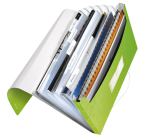 Trieur Leitz WOW pour A4 6 compartiments PP vert