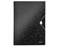 Trieur Leitz WOW pour A4 6 compartiments PP noir