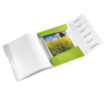 WOW storage folder, A4, PP, metallic effect