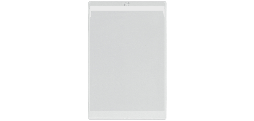 Pochette modèle U Leitz Premium A4 PVC 0,20mm avec œillet transparent 50 pièces