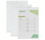 Pochette modèle U Leitz Premium A4 PVC 0,20mm avec œillet transparent 50 pièces