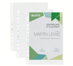 Leitz Premium A4 PP Sleeve 0.10mm Transparent 100 Pieces